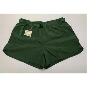Women's REI Trail Made Amphib LG Hiking Swim Heritage Spruce Green Shorts P1516